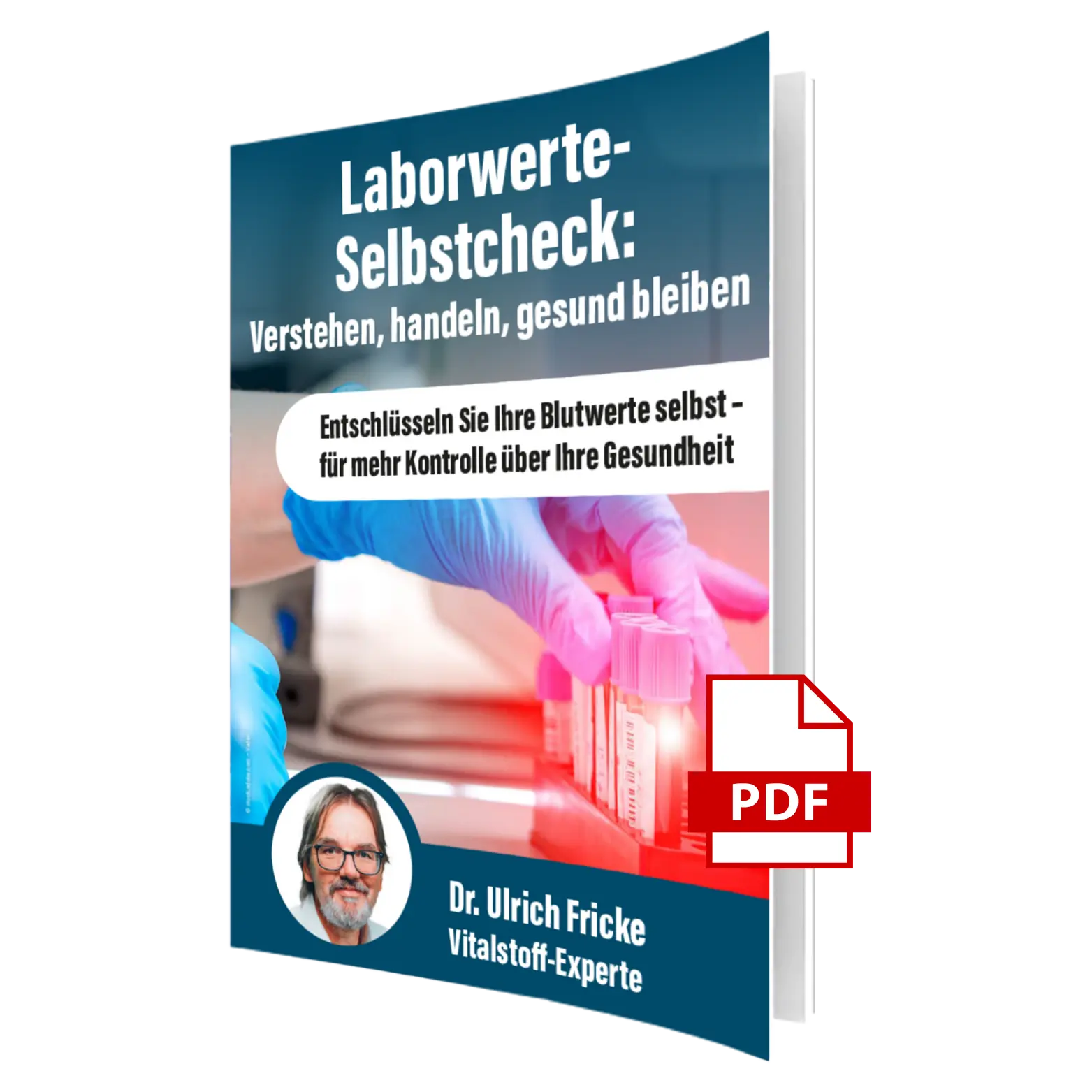Cover des PDF-Reports: Laborwerte-Selbstcheck